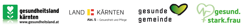 Gesundheitsland Kärnten Logos